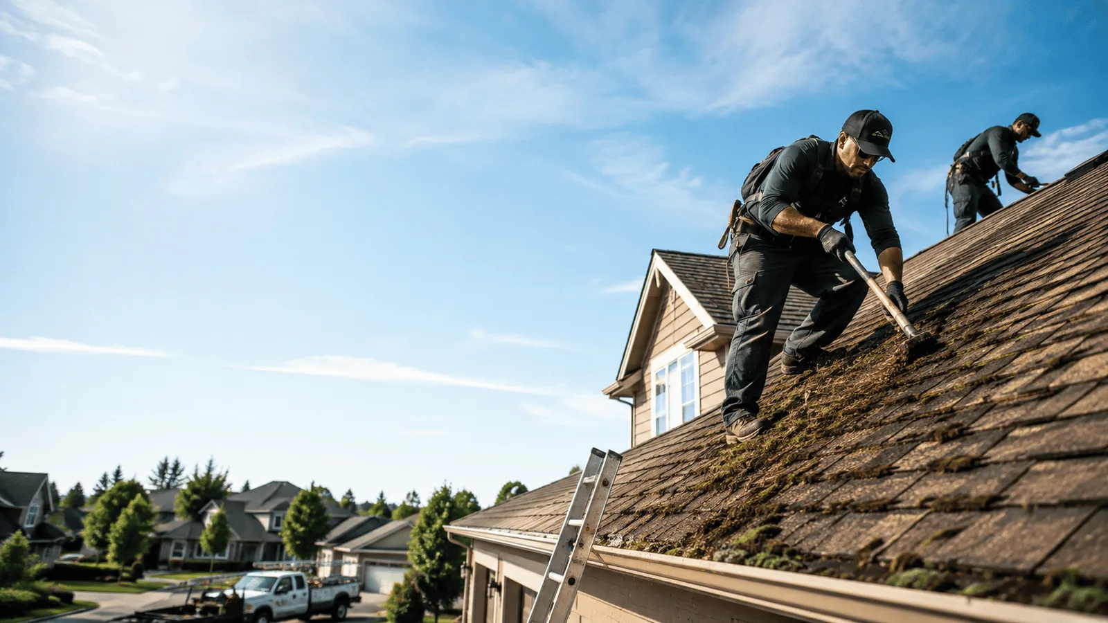 Roof Moss Removal in Colmesneil, TX near me